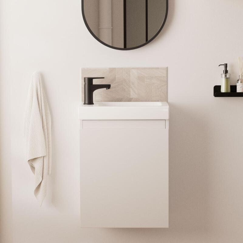 Ensemble meuble lave-mains LISA + Robinet GRIFO
