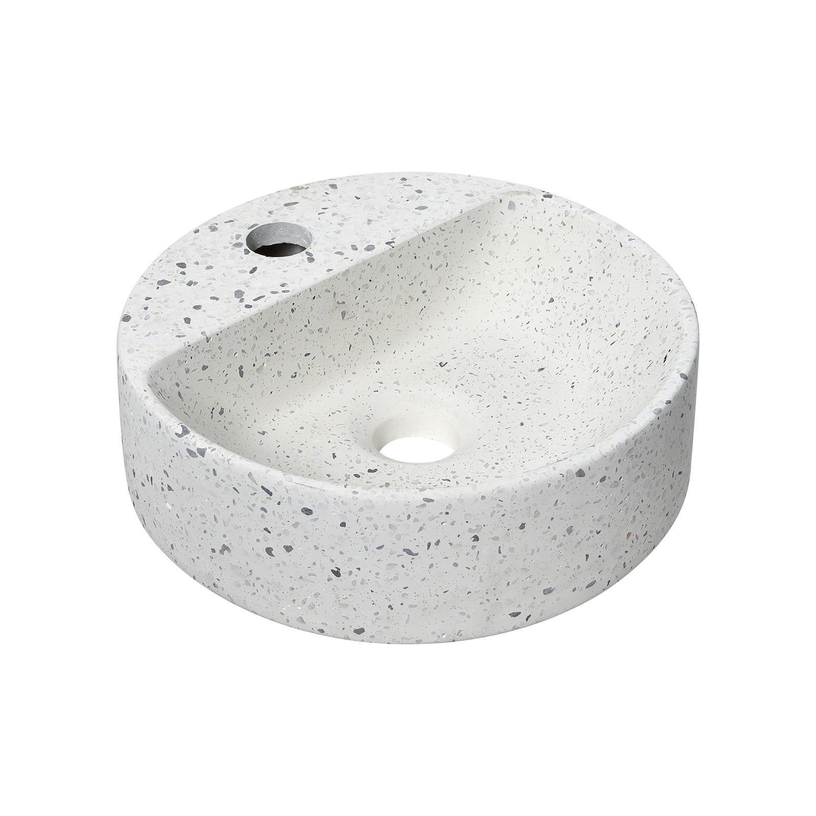 TERRAZZO LMAINS SUSPENDU ROND
