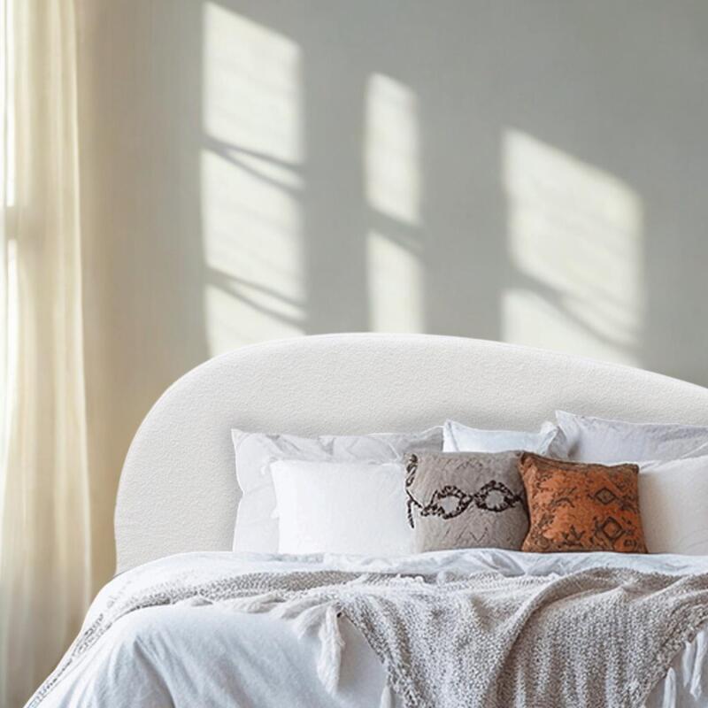 Tête de lit tissu bouclette 165 cm LENA