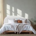 Tête de lit tissu bouclette 165 cm LENA
