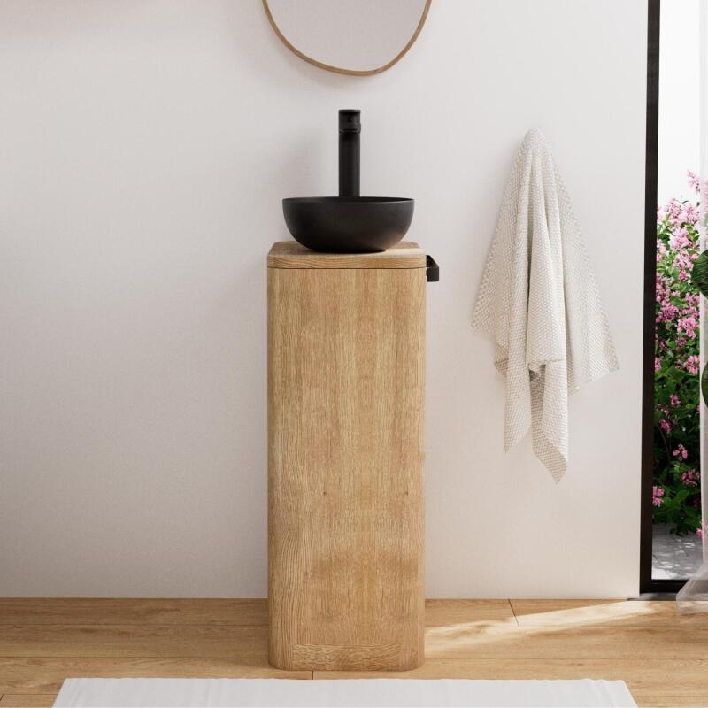 Ensemble meuble lave-mains TOM + vasque MAUD