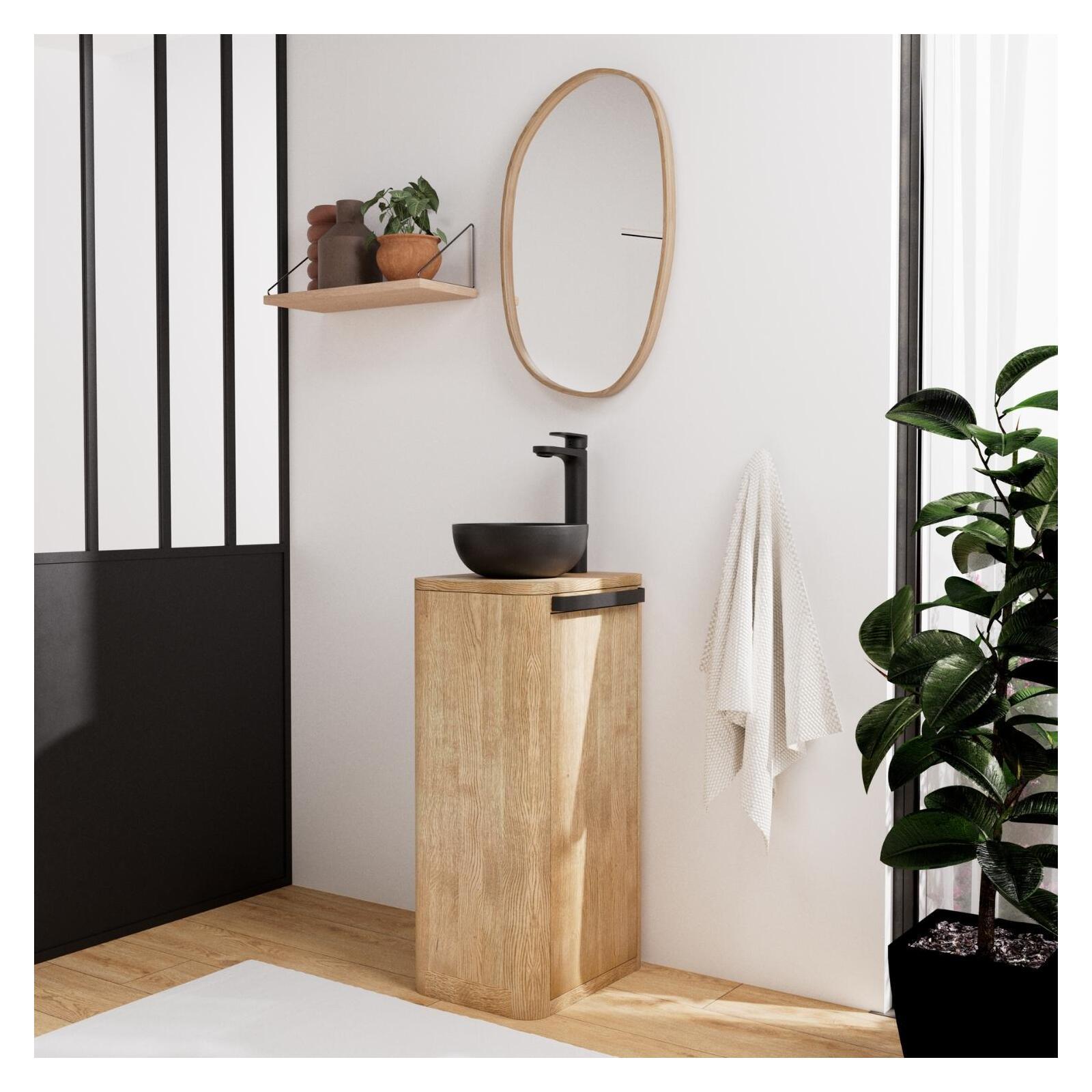 Ensemble meuble lave-mains TOM + vasque MAUD