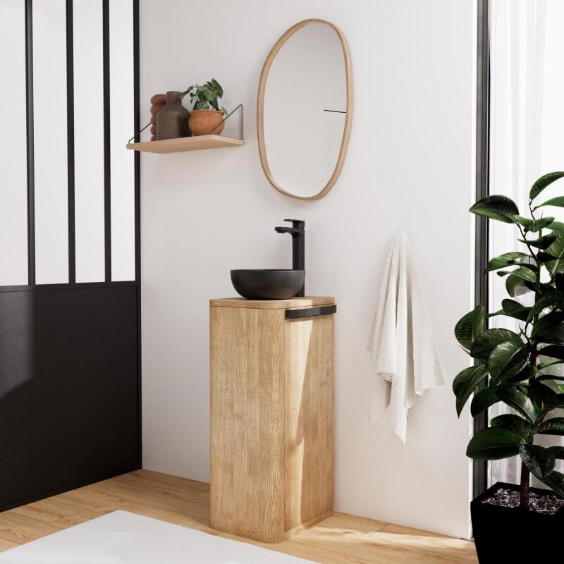 Ensemble meuble lave-mains TOM + vasque MAUD