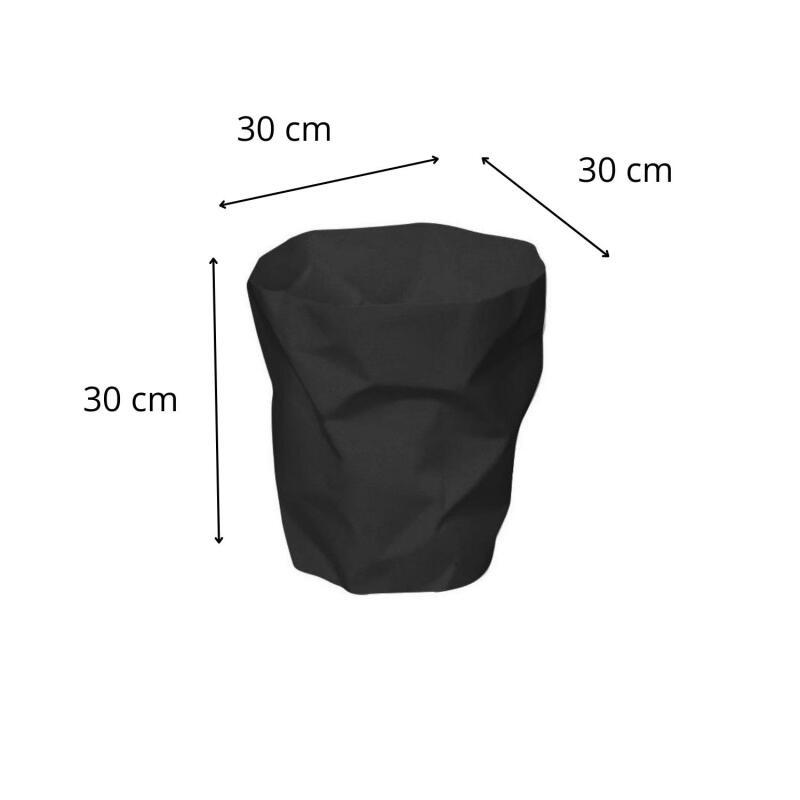 Poubelle noire 16 litres HOOK