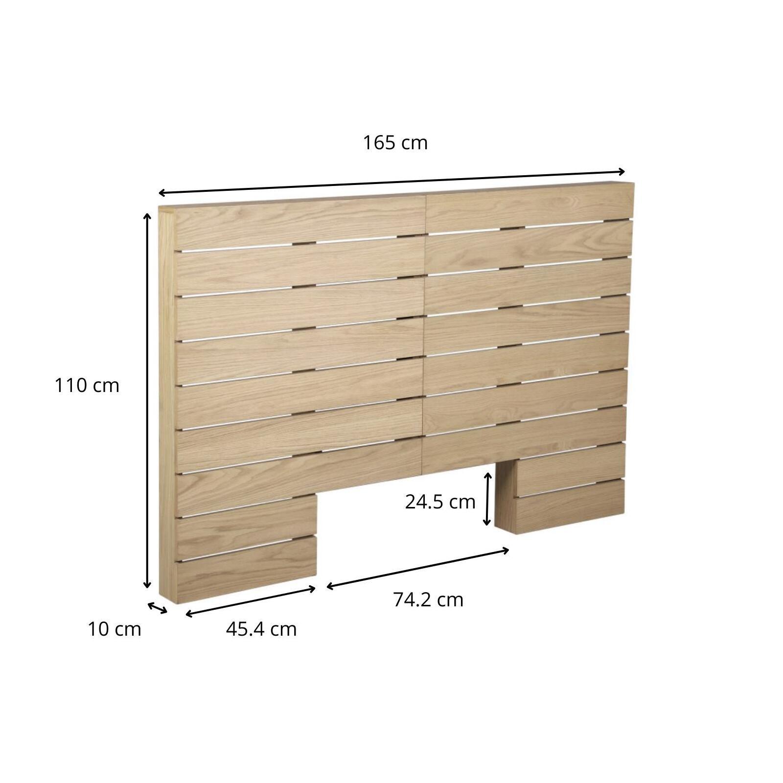 Tête de lit en bois 165 cm KABANN