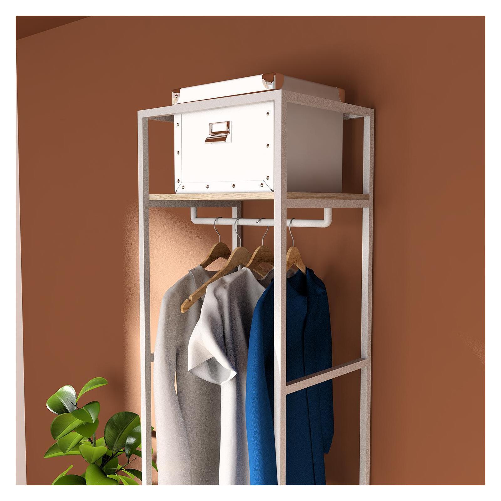 Portants vêtements bois et métal NOIR - Lot de 3 - JUNE