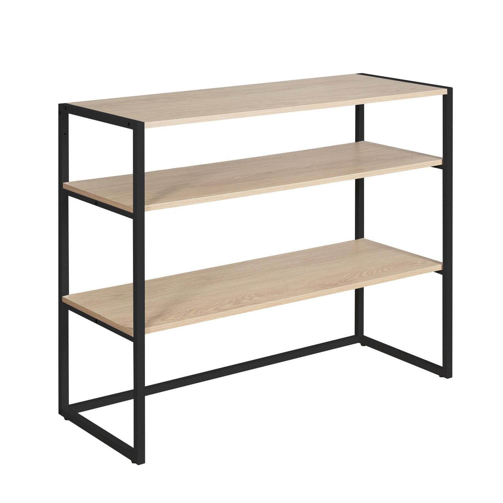 Portant vêtements sous combles étagères L100 x H85 cm