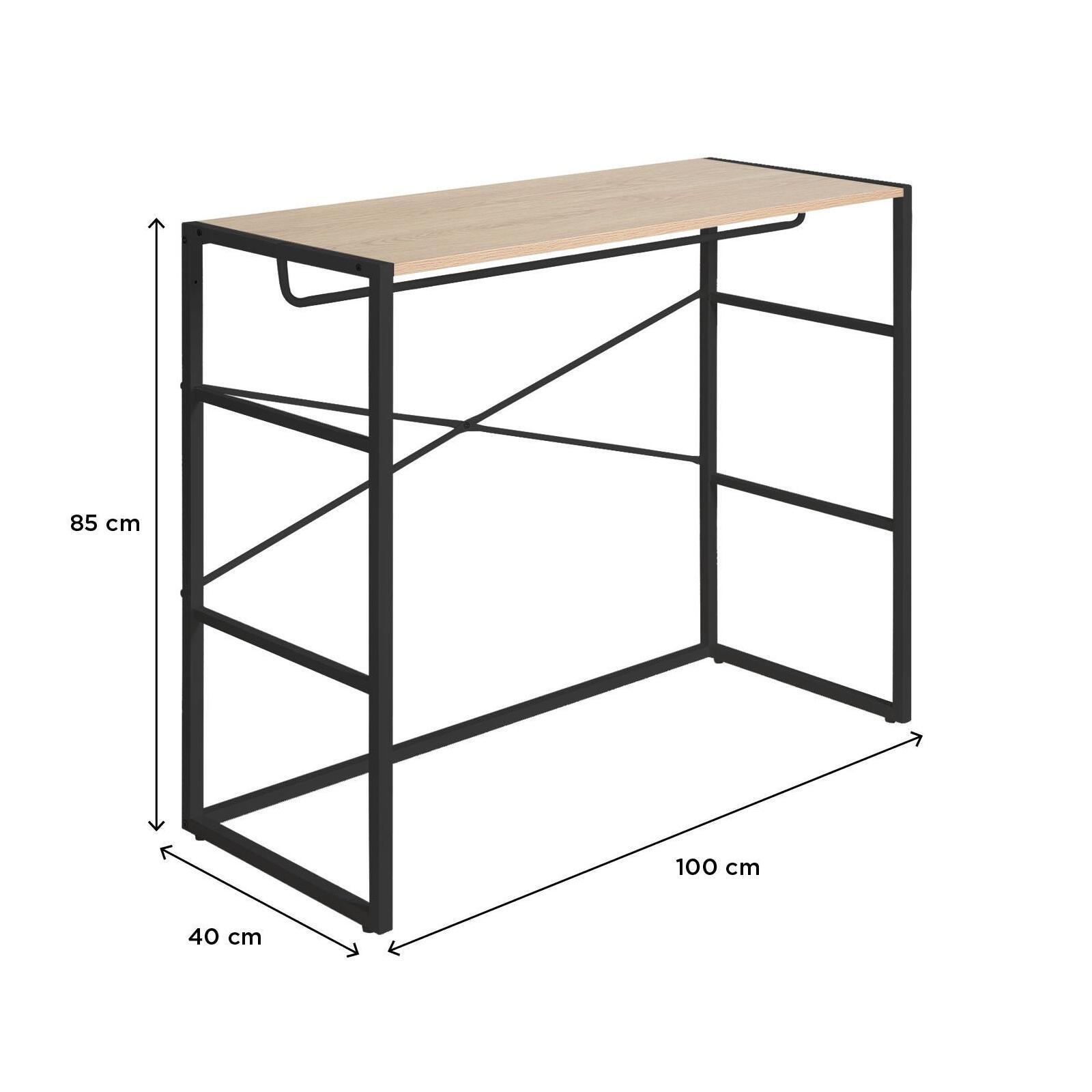 Portant vêtements sous combles penderie L100 x H85 cm
