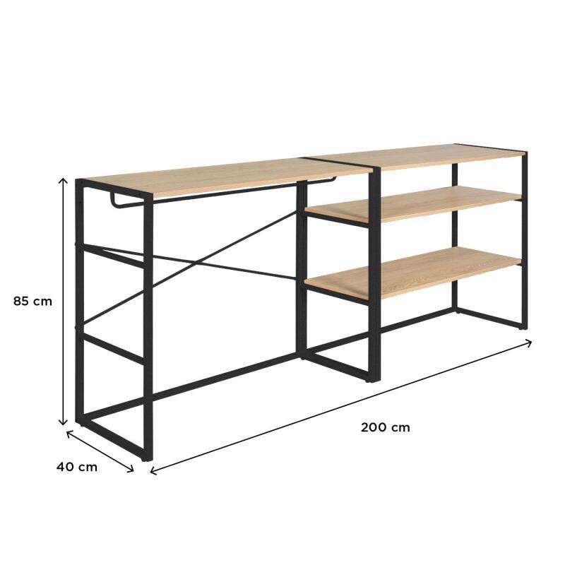 Portants vêtements sous combles  modulables - Lot de 2