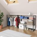 Portants vêtements sous combles  modulables - Lot de 2