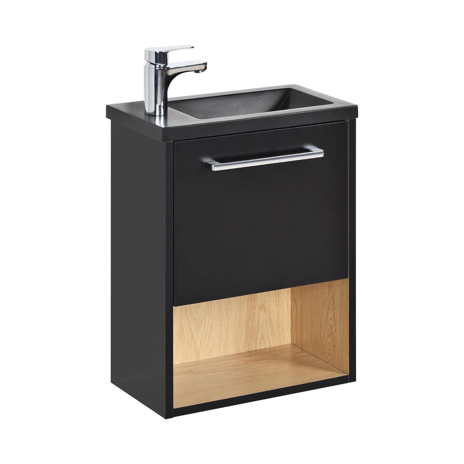 Ensemble meuble lave-mains NIKA + robinet TAP