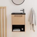 Ensemble meuble lave-mains NIKA + robinet TAP