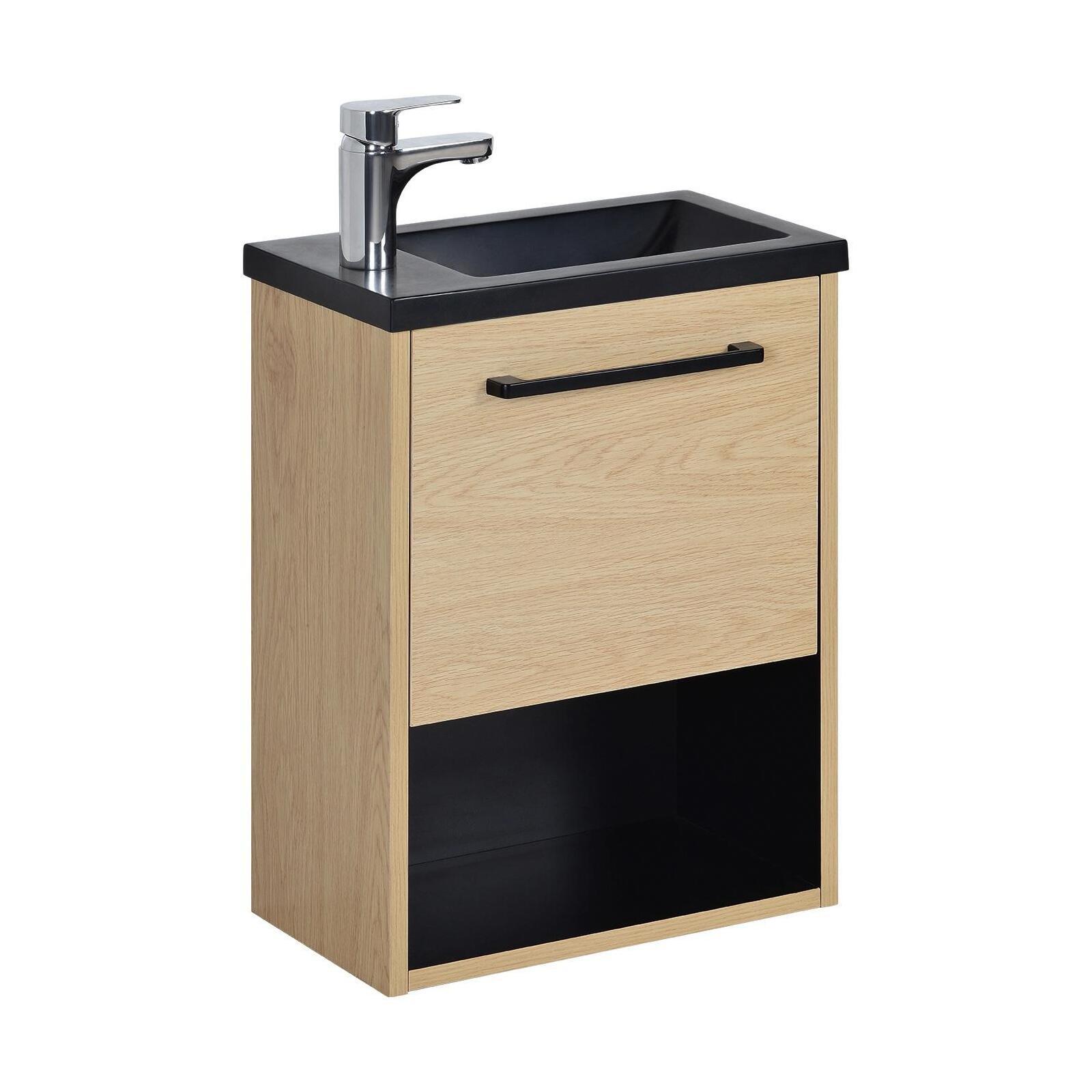 Ensemble meuble lave-mains NIKA + robinet TAP