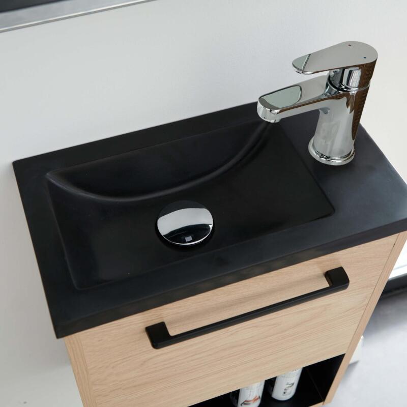 Ensemble meuble lave-mains NIKA + robinet TAP