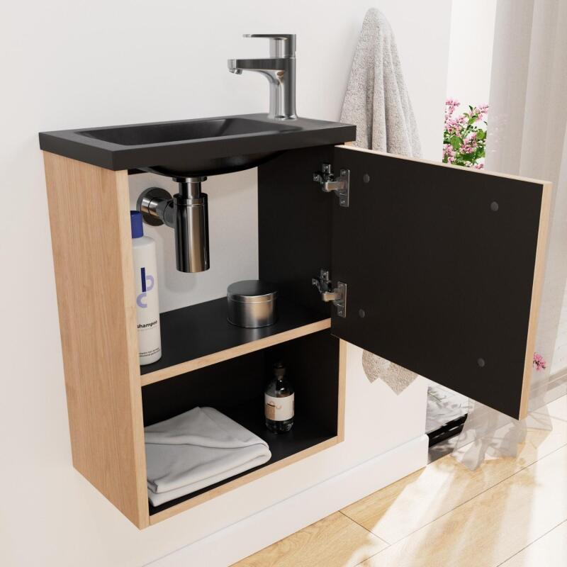 Ensemble meuble lave-mains NIKA + robinet TAP