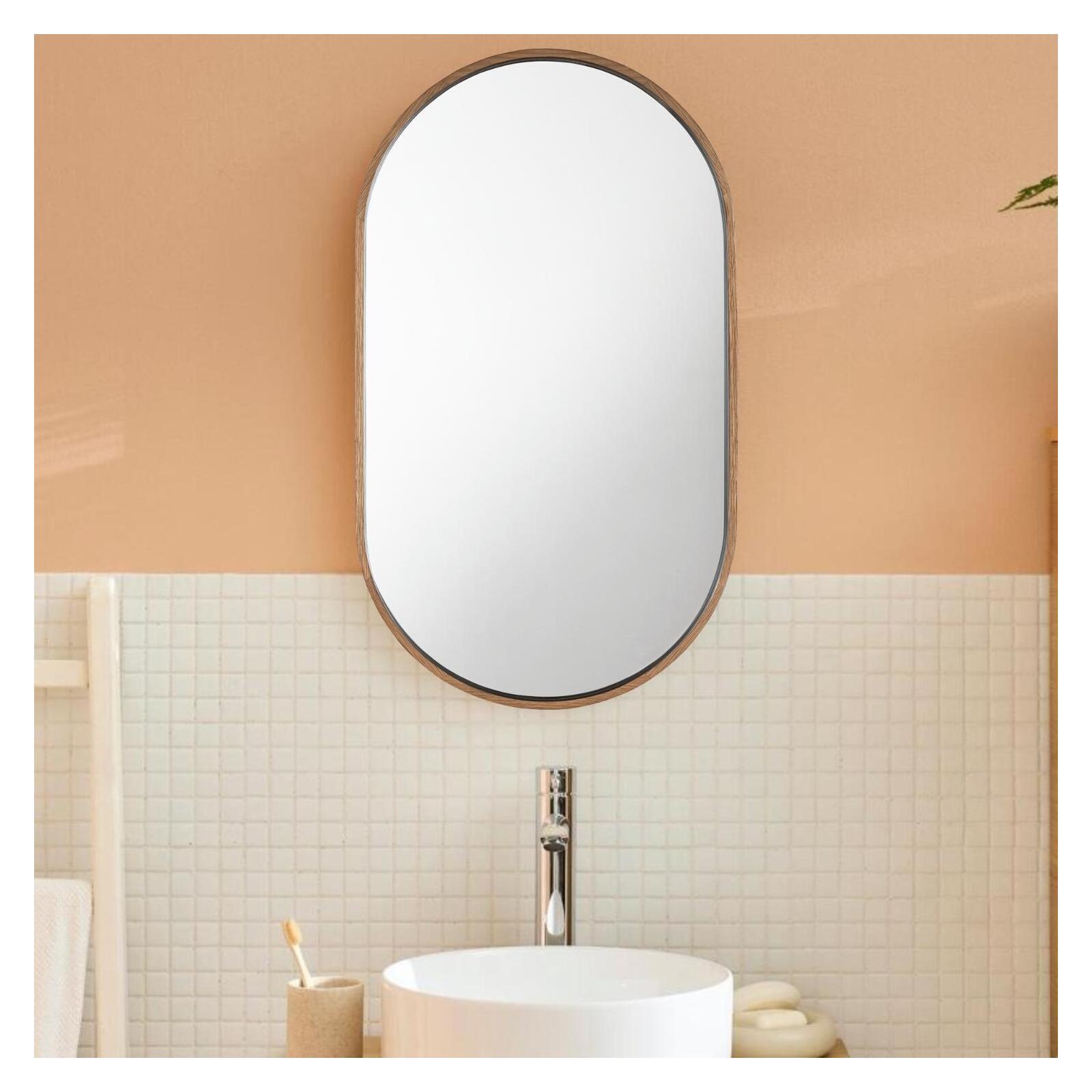 Miroir ovale 40x70cm