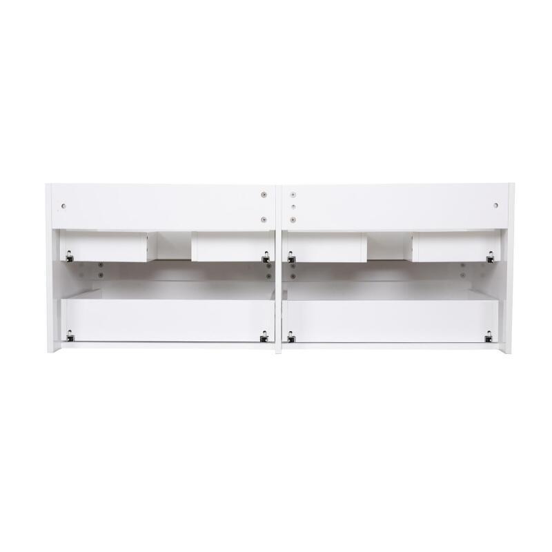 Meuble double vasque décor chêne  120cm