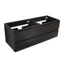 Meuble double vasque décor chêne  120cm