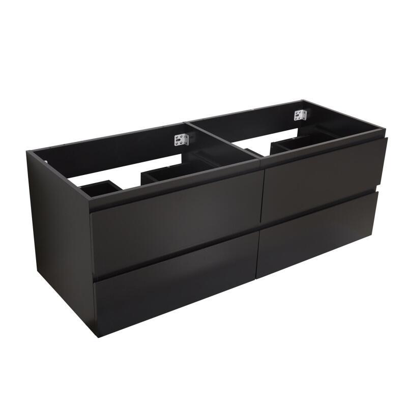 Meuble double vasque décor chêne  120cm