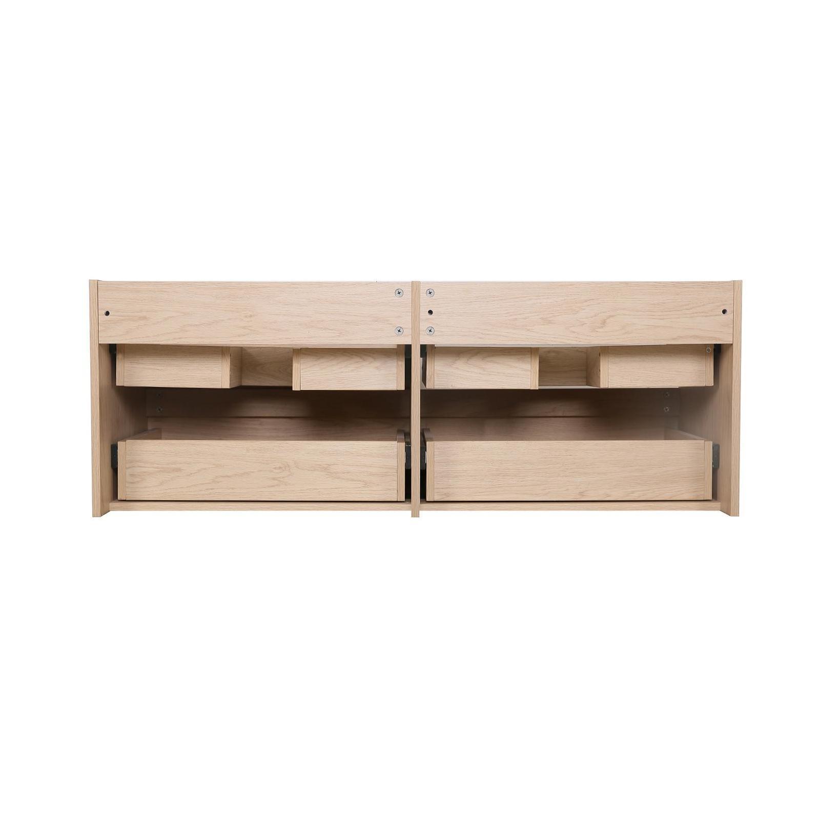 Meuble double vasque blanc  120cm  + plan double vasque Meuble double vasque blanc  120cm  + plan double vasque