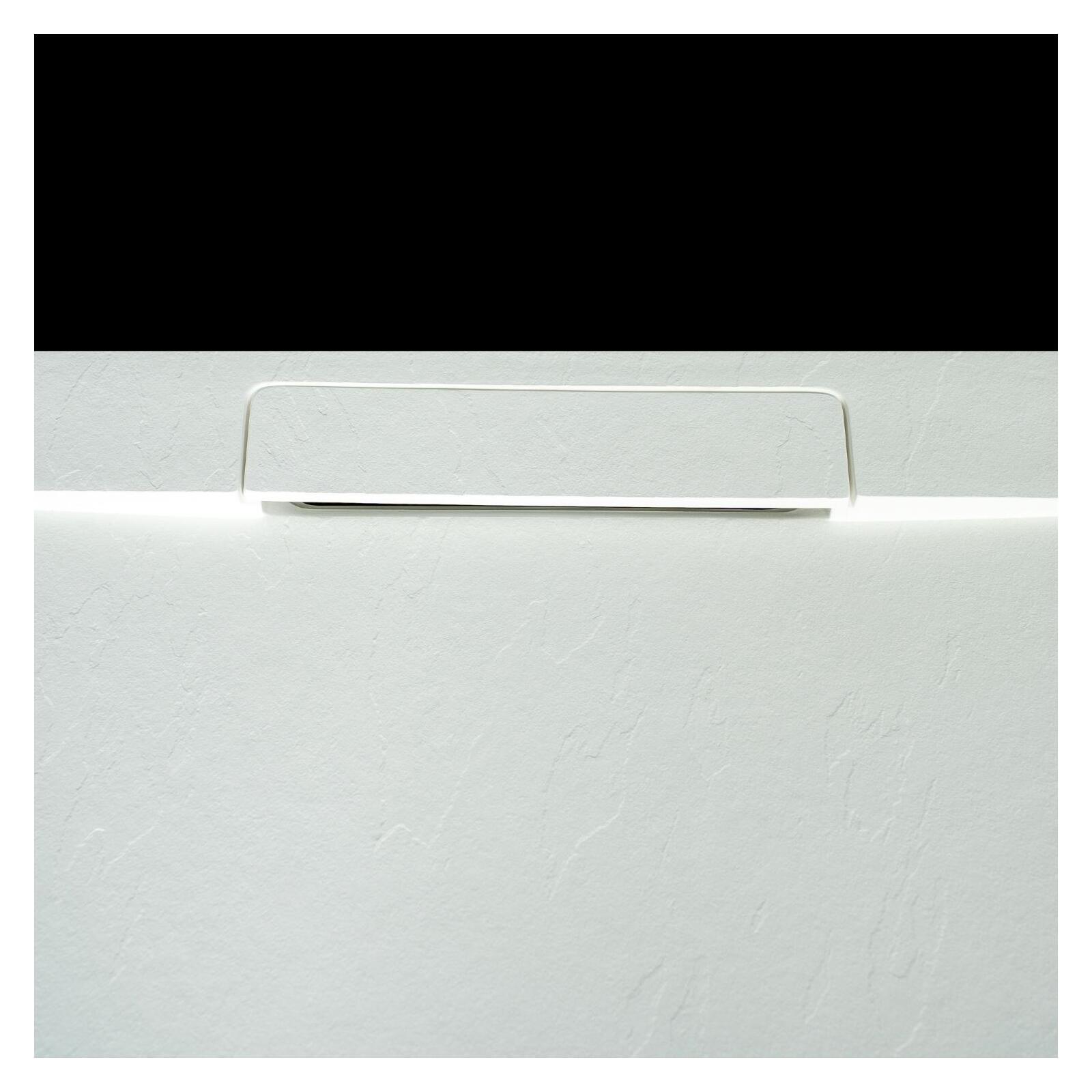 Receveur de douche aspect ardoire extra-plat 90x90cm
