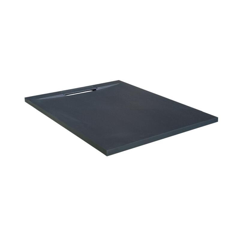 Receveur de douche aspect ardoire extra-plat 90x90cm