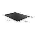 Receveur de douche aspect ardoise extra-plat 120x80cm