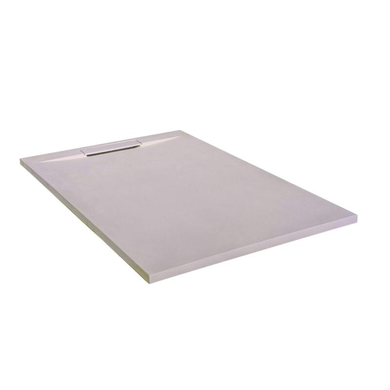 Receveur de douche aspect ardoise extra-plat 120x80cm