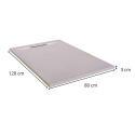 Receveur de douche aspect ardoise extra-plat 120x80cm