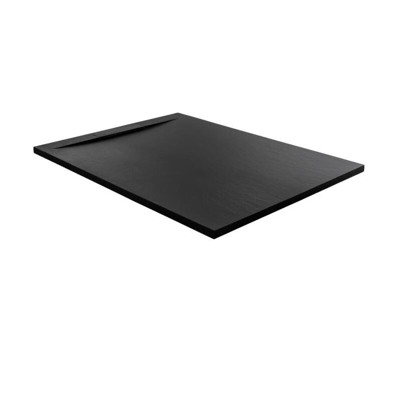 Receveur de douche aspect ardoise extra-plat 120x90cm
