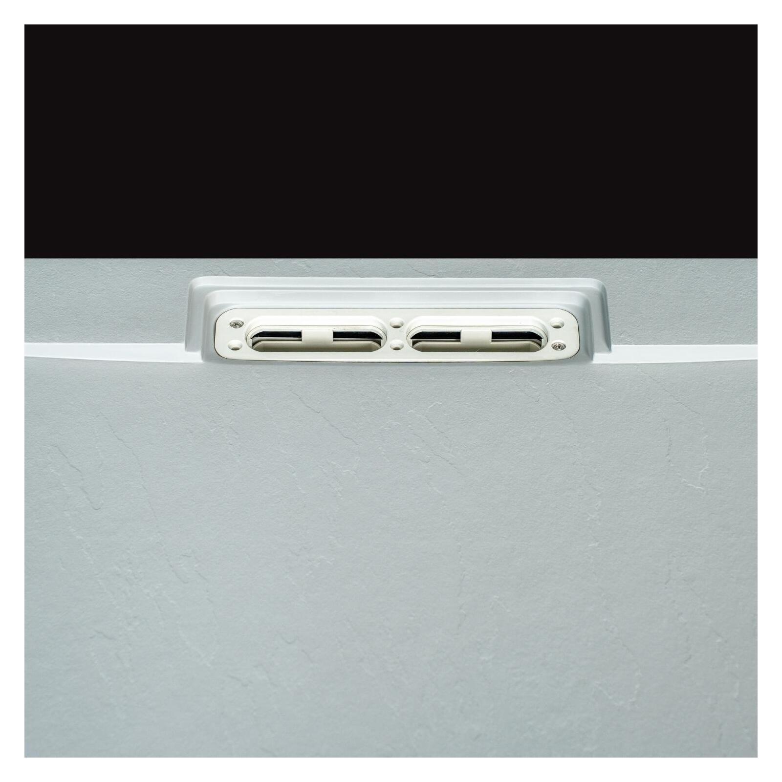 Receveur de douche aspect ardoise extra-plat 140x90cm