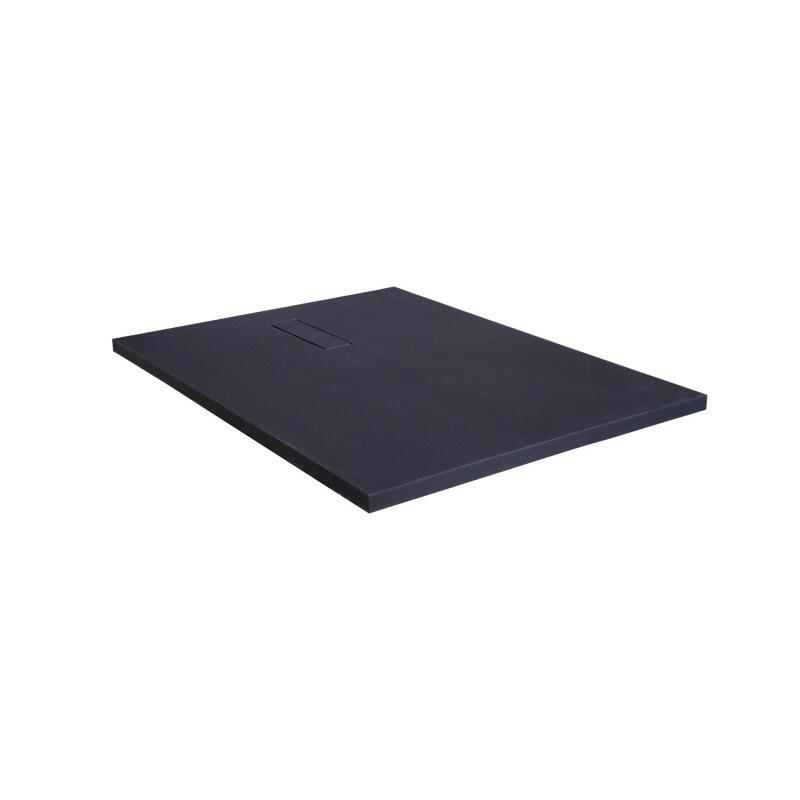 Receveur de douche aspect pierre extra-plat 100x80cm