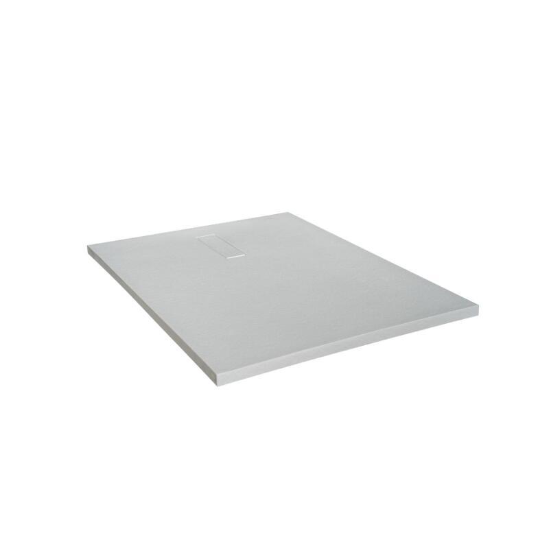 Receveur de douche aspect pierre extra-plat 120x80cm