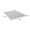 Receveur de douche aspect pierre extra-plat 120x80cm