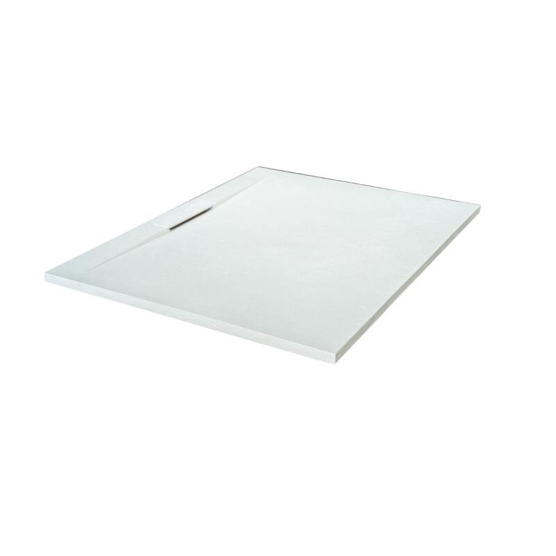 Receveur de douche mural aspect ardoise extra-plat 140x90cm