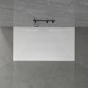 Receveur de douche mural aspect ardoise extra-plat 140x90cm
