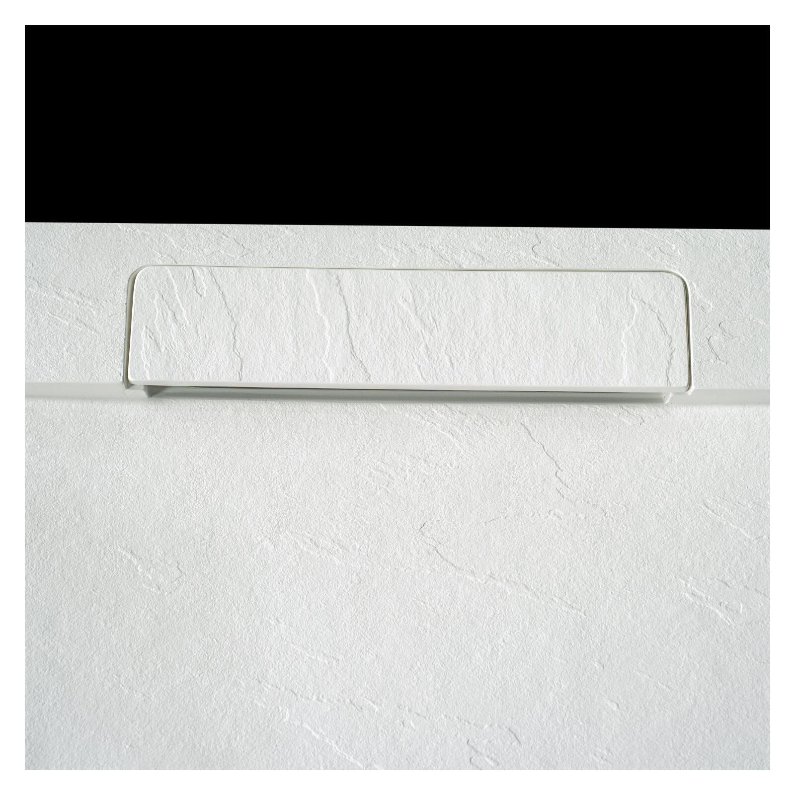Receveur de douche mural aspect ardoise extra-plat 140x90cm