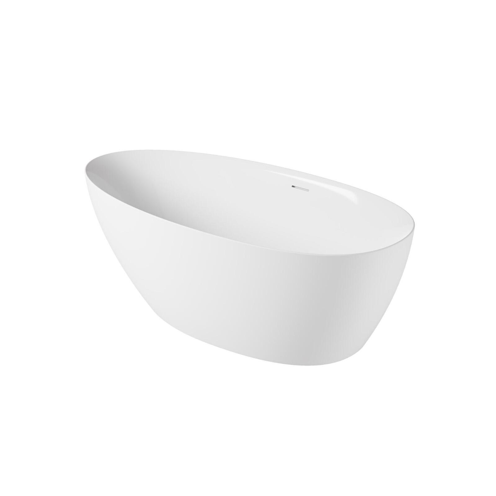 Baignoire îlot en acrylique blanche 170cm