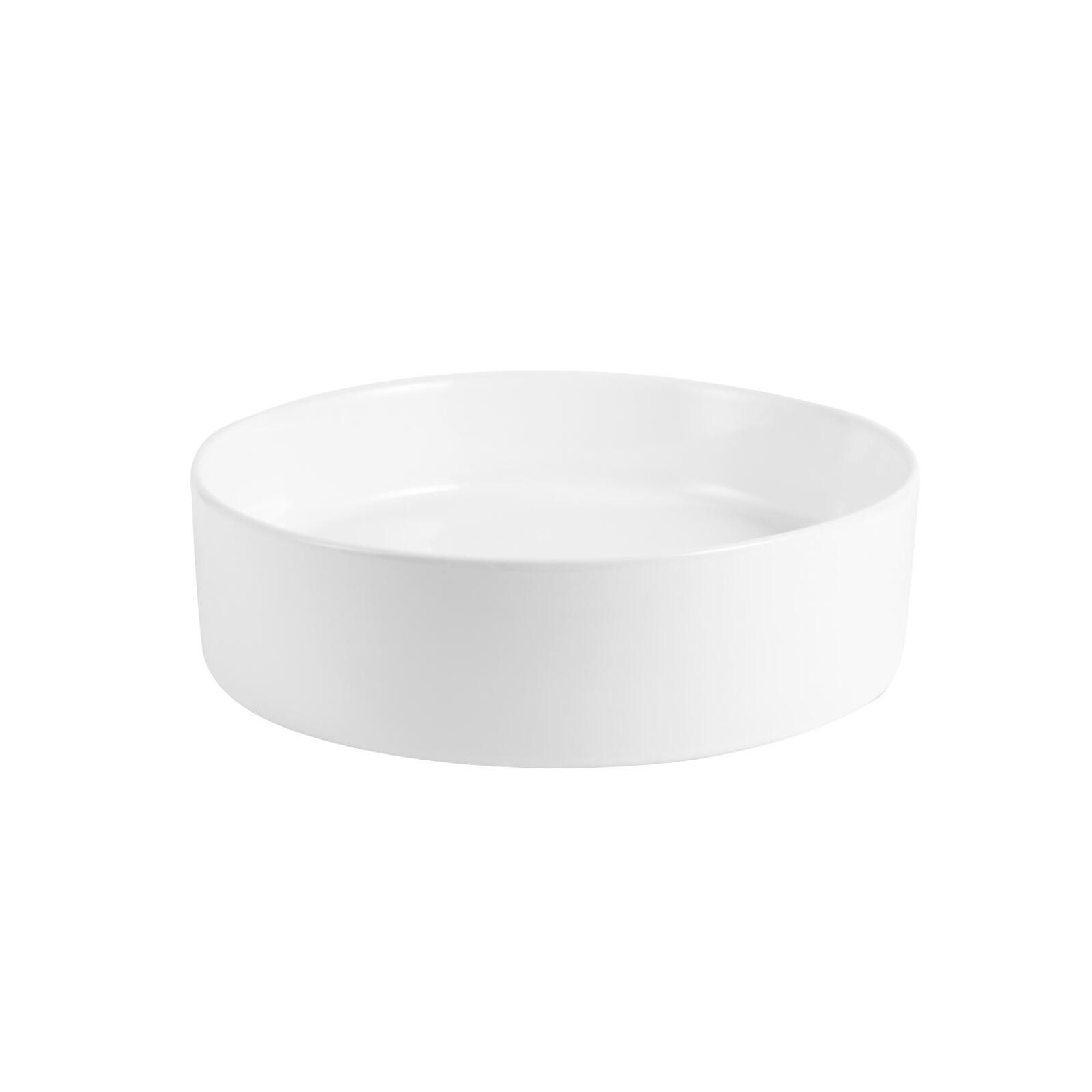 Vasque à poser ronde en céramique D38.5cm