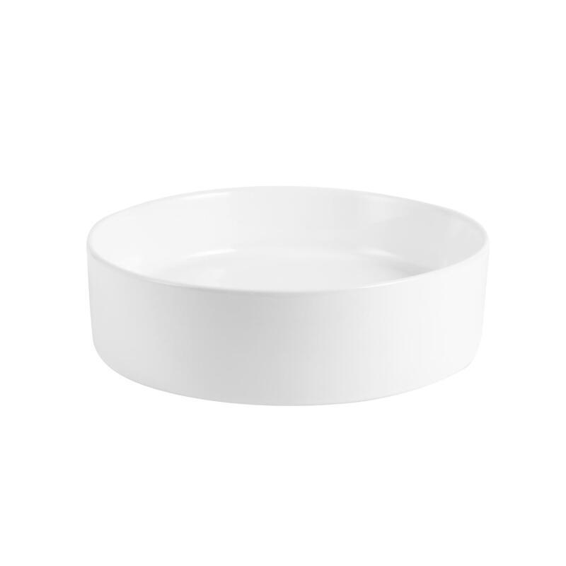 Vasque à poser ronde en céramique D38.5cm