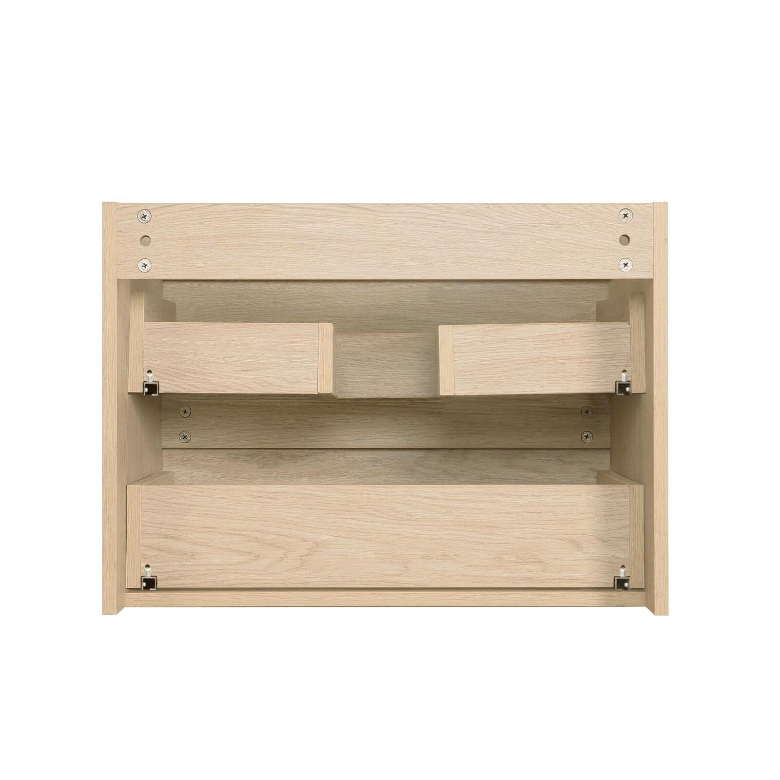 Ensemble meuble simple vasque 60 cm + robinet PIXE + miroir SORRENTO