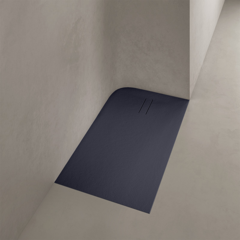 Receveur de douche aspect pierre extra-plat 120x80cm