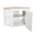 Meuble sous vasque suspendu d'angle 52cm