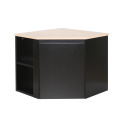 Meuble sous vasque suspendu d'angle 52cm