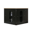 Meuble sous vasque suspendu d'angle 52cm