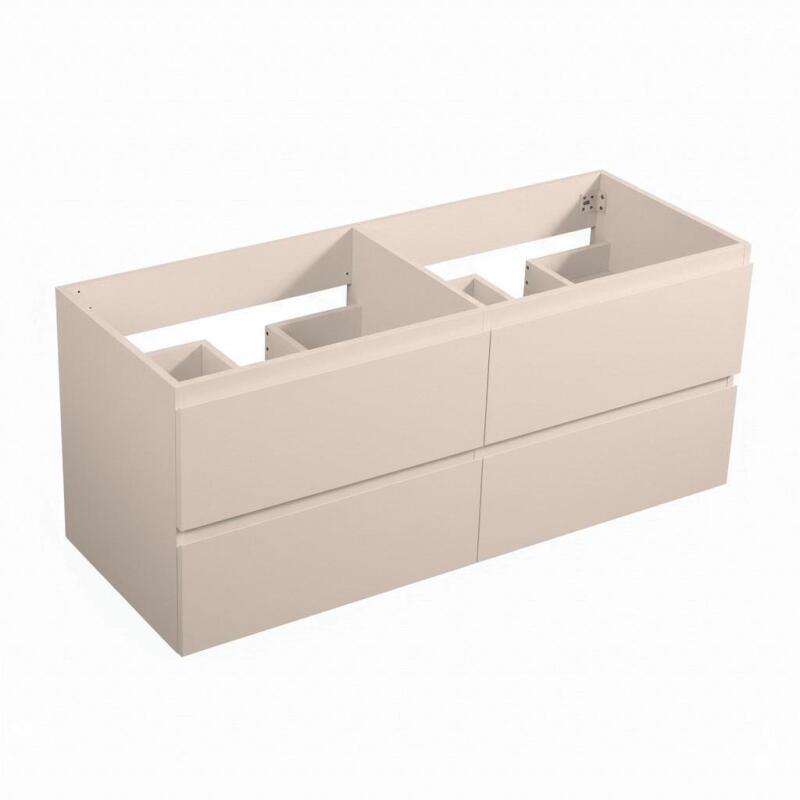 Meuble sous vasque suspendu 120cm - pour plan bois ou plan céramique