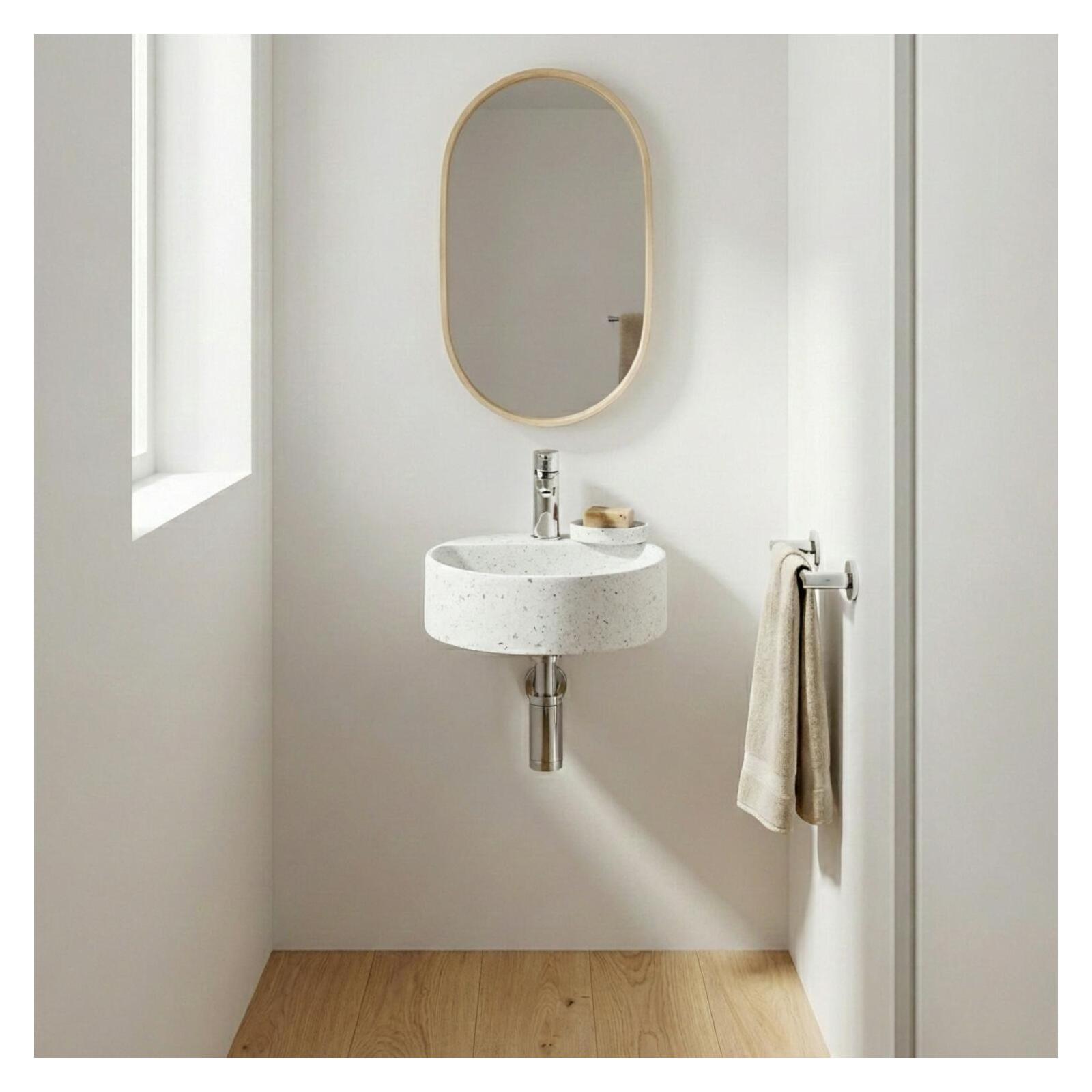 TERRAZZO LMAINS SUSPENDU ROND