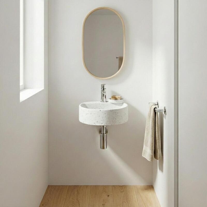 TERRAZZO LMAINS SUSPENDU ROND