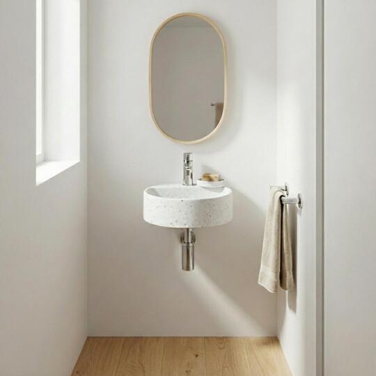 TERRAZZO LMAINS SUSPENDU ROND