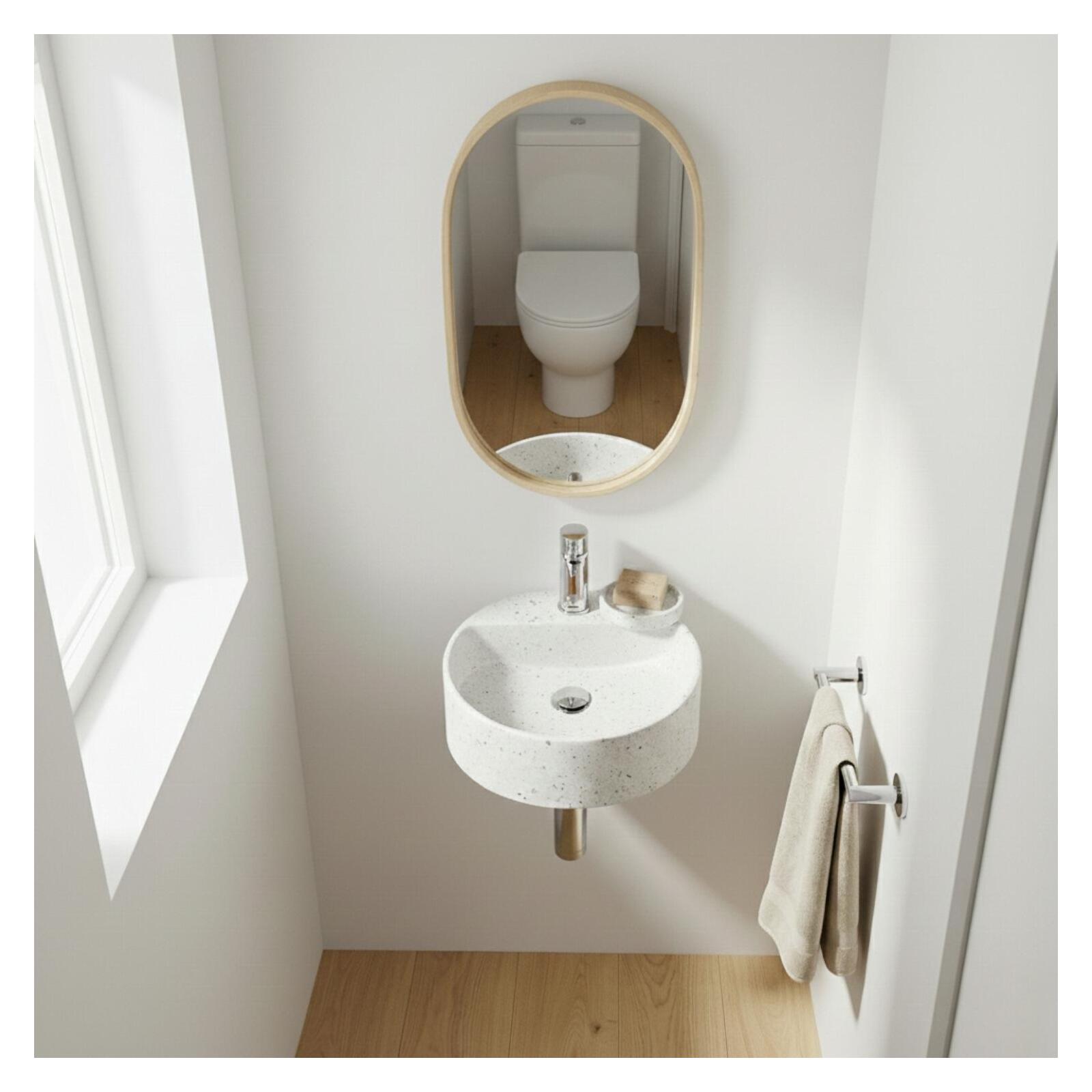 TERRAZZO LMAINS SUSPENDU ROND